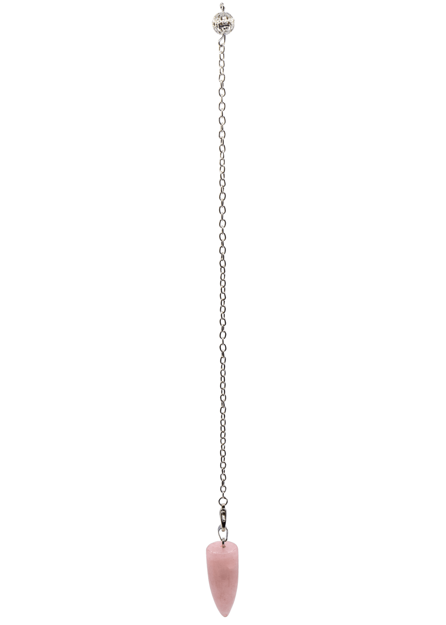 Rose Quartz Tear Drop Pendulum